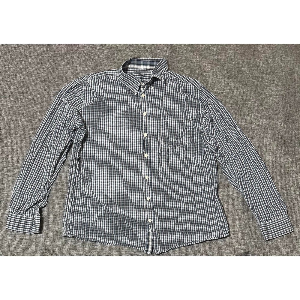Old Navy‎ Men's XL Plaid Long Sleeve Shirt